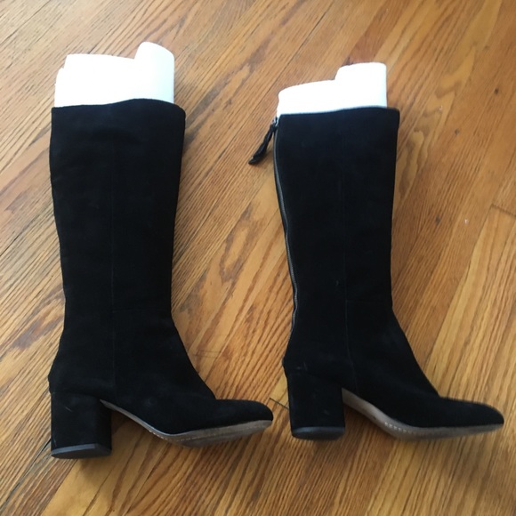 Splendid Black Suede Boots - Picture 5 of 6